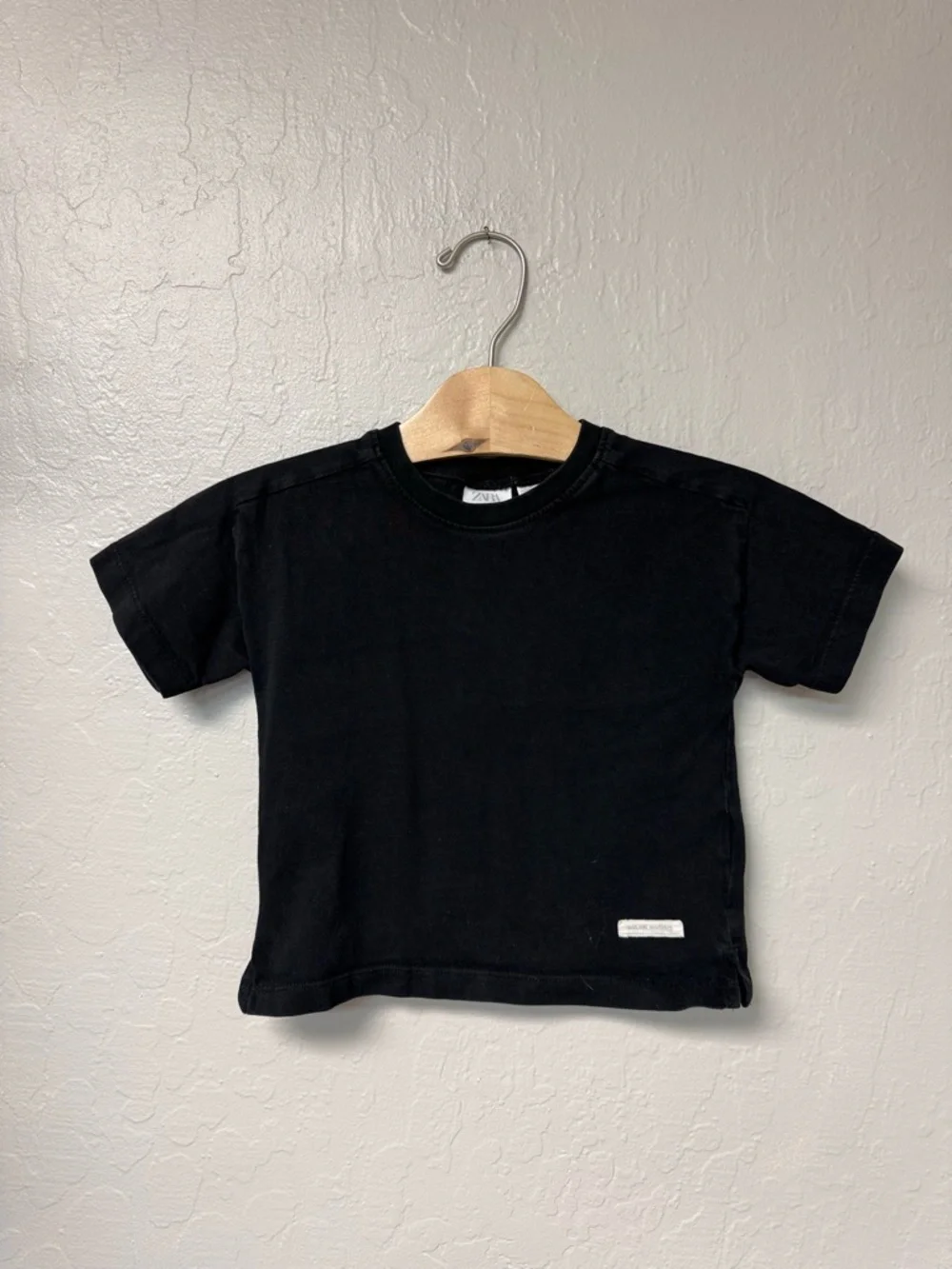 $11 ADD ON Zara tee baby boy black cotton on kids top h&m little bipsy janie and